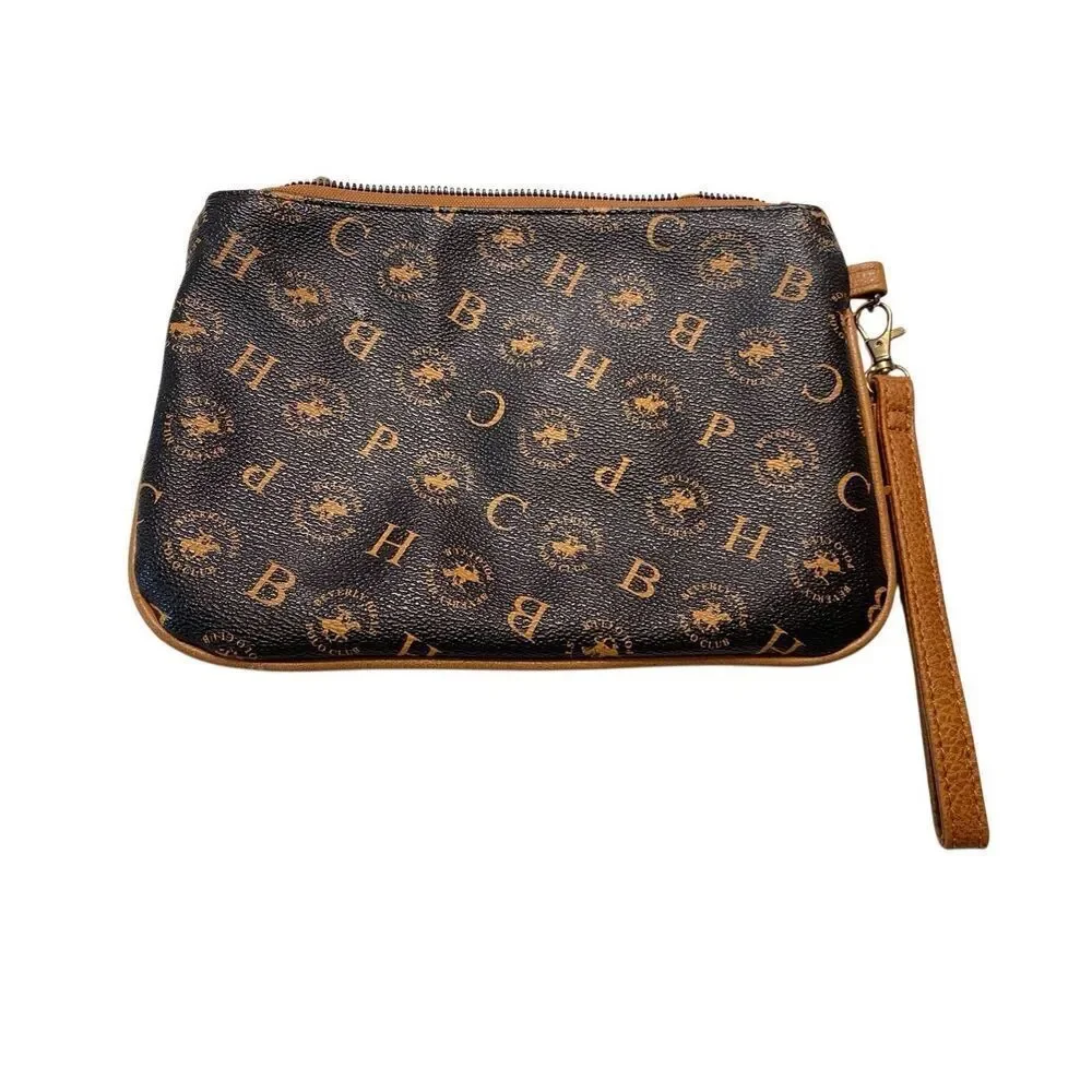 Flawed Beverly Hill Polo Club Beauty Cosmetics Travel Bag Makeup Case Toiletry